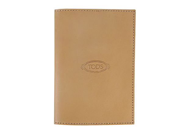 TOD'S 原色牛皮皮革護照夾 卡片夾