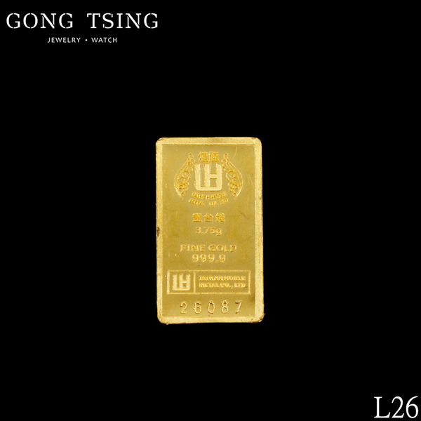 煌隆9999純金1錢金條