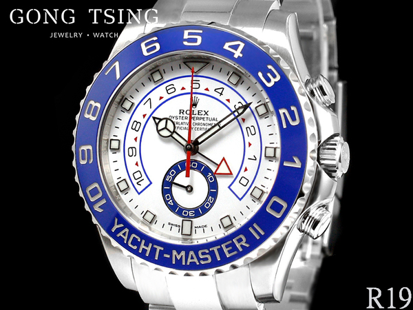 勞力士男錶 (ROLEX) 116680 遊艇名仕II型 新款賓士指針 全新未使用品 2019/11月保卡