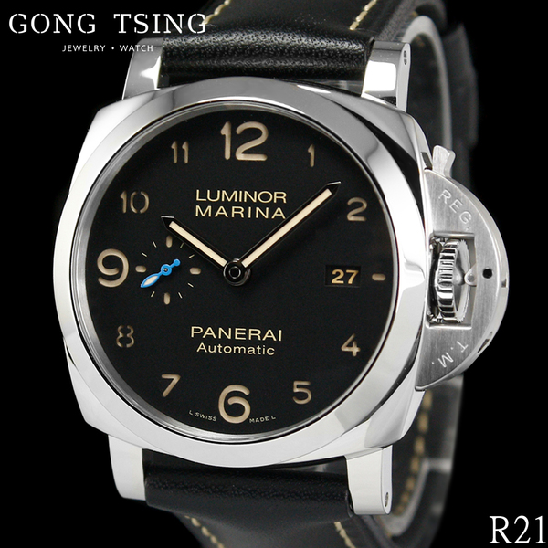 沛納海男錶 PANERAI PAM1359 PAM01359 保固至2029年 全新未使用品 菸草面 三明治面盤 三日鍊