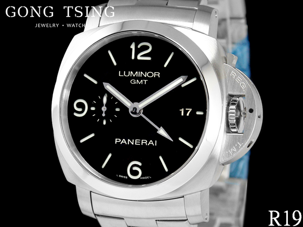 沛納海錶    (PANERAI) PAM00329 PAM329 GMT兩地時間 錶背動力儲存顯示 原廠盒子 保單(已下訂)